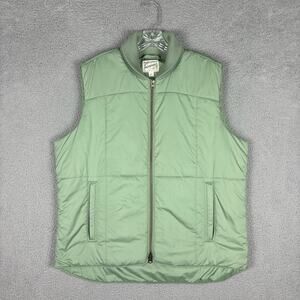 Tecovas Durango Puffer Vest Men’s Large Green Pockets Western Jacket Primaloft